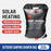 Bolsa de ducha solar de camping de 20L/25L, bolsa de ducha portátil para exteriores con cabezal de ducha, bolsa de almacenamiento de agua plegable para senderismo, viajes, camping