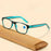 Gafas de lectura antiluz azul de moda para mujer y hombre, lentes transparentes cuadradas, presbicia para ordenador, montura con patillas de resorte