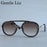 Steampunk Round Sunglasses Men 2026 Luxury Brand Vintage Oval Punk Sunglass Metal Frame Double Beam Eyewear Trendy UV400 Shades
