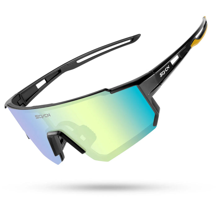 SCVCN Fashion Outdoor Cycling Sunglasses Men MTB Bike Glasses Sports Hiking Mountain Women Bicycle Cycling UV400 Goggles