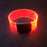 Upgrade 20/100/1000pcs Luminous Bracelet LED Sound Control Bracelets Wristbands Outdoor Sports Armband Glow Halloween Party