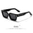 HBK Vintage Punk Men's Square Sunglasses Brand Design Small Frame Sun Glasses Party Travel Glasses Gift Ideal Choice