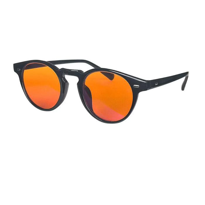 Sleeping Red Glasses Block Blue Light Provide Better Rest Orange Computer Protection Glasses Blocking Blue Light On The Screen