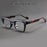 2025 New Square Reading Glasses Men Black Frame Presbyopia Eyeglasses Women Far Sight Optical Eyewear Diopters 0~+4.0 Spectacles