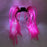 Funny LED Light Up Flashing Party Noodle Bridal Headband LED Glasses Girls Noodle Hair Bachelorette Party Rave Costume Dress Up