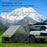 PAKICETUS Inflatable camping tent 4-8 people with windows portable water-resistant camping tent  Four season tents