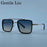 Oversized Steampunk Square Metal Sunglasses Men 2026 Luxury Designer Vintage Double Bridge Sun Glasses Retro Driving Eyewear