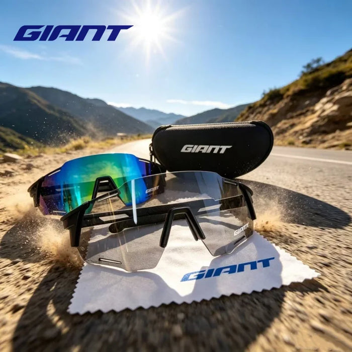 Giant Men's and Women's Cycling Sunglasses, High-Definition Clarity, Mountain Bike/Road Bike Outdoor Sports Glasses