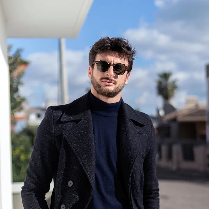 ZENOTTIC 2026 Fashion/Retro Clip On Sunglasses (Anti Blue Light Glasses+Polarized Clip)  for Men Women