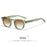 HBK Fashion Men's Sunglasses Gradient Lens Design Sun Glasses Simple Round Women Daily Wear Outdoor Shopping Travel Party