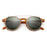 ZENOTTIC-Steampunk Style Clip On Sunglasses for Men Women Anti Blue Light Glasses+Polarized Clip Fashion/Retro Computer Eyewear