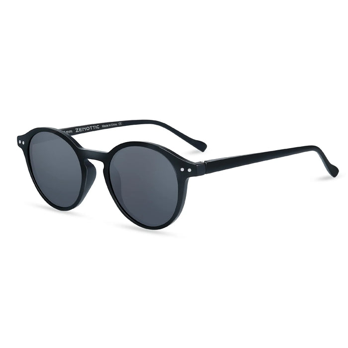 ZENOTTIC Retro Round Night Vision Yellow Sunglasses Men Women Goggles Glasses UV400 Sun Glasses Driver Night Driving Eyewear