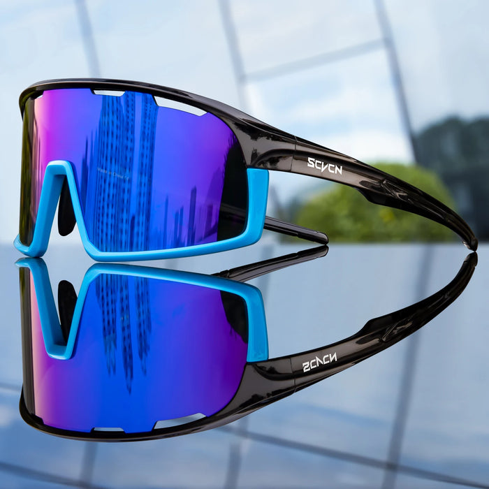 SCVCN Cycling Glasses MTB Road Bike Sunglasses UV400 Bicycle Glasses Protection Light Unisex Bike Sports Equipment