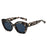 Cat Eye Jelly Color Sunglasses Women Retro Rivets Men Leopard Shades UV400 Sun Glasses