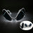 Nuevas gafas estilo Cyberpunk geniales, decoración de fiesta luminosa, gafas de sol LED que brillan, para fiestas en bares, raves y bailes