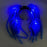 Funny LED Light Up Flashing Party Noodle Bridal Headband LED Glasses Girls Noodle Hair Bachelorette Party Rave Costume Dress Up