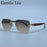 Rimless Square Men Sunglasses 2026 Luxury Polygon Photochromic Sun Glasses Male Driving Shades Punk Cut Lenses Frameless Eyewear