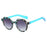 Ins Popular Fashion Round Women Punk Sunglasses Retro Rivets Men Trending Sun Glasses Gradient Shades UV400