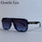 Polarized Classic Square Sunglasses Men Big Frame 2026 Luxury Brand Punk Shield Goggle Sun Glasses For Male UV400 Eyewear Shades