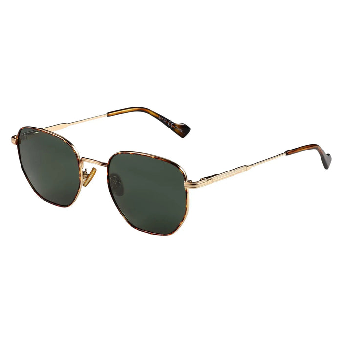 ZENOTTIC Lunettes de Soleil Rétro Hexagonales Polarisées pour Hommes Femmes-Monture Métallique Vintage Protection UV Tendance Mode