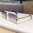 Square Rimless Punk Sunglasses Men 2025 Luxury Brand Trendy Frameless Cut Edge Sun Glasses For Women UV400 Driving Eyewear