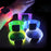 Upgrade 20/100/1000pcs Luminous Bracelet LED Sound Control Bracelets Wristbands Outdoor Sports Armband Glow Halloween Party