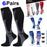6Pairs Compression Socks 20-30mmHg High Stockings Men & Women Sports Marathon Cycling Football Varicose Veins EU35-45