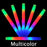 1-100Pcs LED Glow Sticks Bulk Colorful RGB Glow Foam Stick Cheer Tube Dark Light for Xmas Birthday Wedding Party Supplies