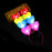 10pcs Adult Kids LED Glow Party Sequin Cat Bunny Crown Flower Headband Halo Light Up Wreath Hairband Birthday Gift Wedding