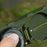 Brújula de supervivencia para exteriores, montañismo, camping, plástico verde militar, con tapa y guía portátil