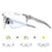 SCVCN Photochromic Cycling Glasses Men Women Clear Mountain Bike Sunglasses MTB Bicycle Riding Sports Triathlon Running