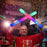 1-100Pcs LED Glow Sticks Bulk Colorful RGB Glow Foam Stick Cheer Tube Dark Light for Xmas Birthday Wedding Party Supplies
