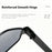 2 Pack Summer Fashion Sunglasses Set, Rhombus and Oval Frame Trendy Eyewear Accessories for Daily Wear Street Casual