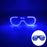 Nouvelles lunettes lumineuses LED sans fil pour festival, rave, soirée, lunettes de soleil mosaïque lumineuses néon, lunettes de club disco
