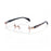 Gafas de lectura unisex cuadradas sin montura metálicas, estilo ejecutivo para una visión clara, diseño cómodo y ligero