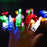 20Pcs 6 Color Luminous LED Finger Lights Glow In The Dark Finger Flashlights Toys For Kids Birthday Wedding Rave Party Supplies
