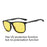 ZENOTTIC Lunettes de Soleil Carrées Polarisées pour Homme Ultralégères en Fibre de Carbone Lunettes de Soleil pour Conduite Pêche Golf Sports Protection UV400