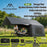 MOUNTAINHIKER 8+8m² Inflatable Tent Camping 4-6 Person Waterproof Family Awning Beach Tent Quick Open Fishing Picnic Park Tent
