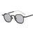 Fashion Small Square Sunglasses for Women Men Retro Tea Brown Punk Shades Vintage Trendy Driving Sun Glasses