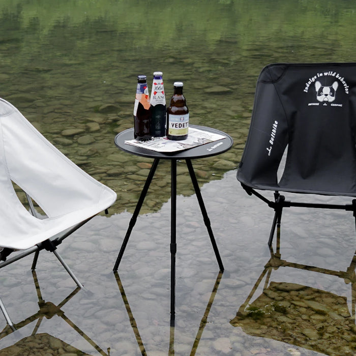 Defthike Camping Folding Lift Removable Multi Unit IGT Table Light Stand Portable Camp Grill Table Outdoor Picnic Table