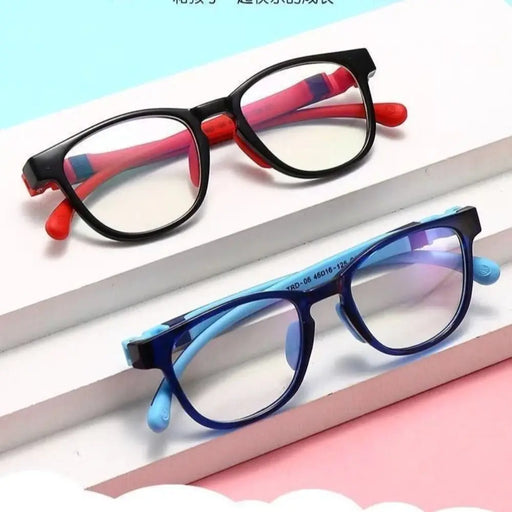 1PC Blue Ray Blocking Anti-Blue Light Glasses Ultralight Eye Protection Computer Goggles TR90 Kids Eyeglasses For Boys Girls