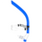 Swim Training Snorkel Frontal Swim Snorkel Tube Center-Mount Front One-Way Purge Valve Swimmer's Snorkel for Lap Swimming
