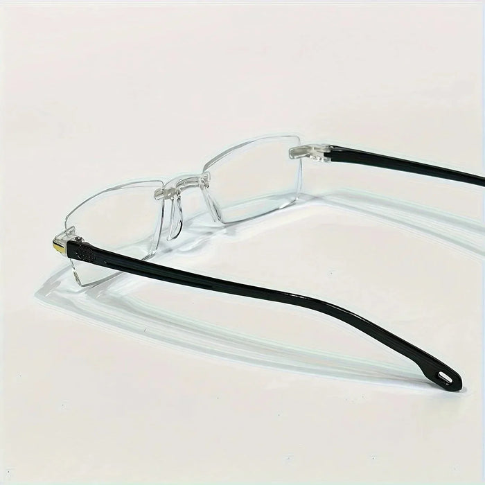 Gafas de Lectura Retro Viewring 2026 para Hombres y Mujeres Antiazules para Presbicia Sin Montura Recortadas de +1.0 a +4.0
