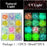 Luminous Glitter Gel Face Body Art Makeup UV Glow in The Dark Waterproof Long Lasting for Party Rave Festival Cosmetic Tool