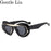 Sexy Cat Eye Punk Sunglasses Women 2026 Luxury Brand New Y2k Sports Double Frame Sun Glasses For Men Shield Eyewear Shades UV400
