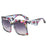 New Two-color Frame Square Sunglasses Women Retro Trending Luxury Female Eyewear Shades UV400 Sun Glasses Brand Oculus