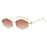 Rimless Diamond Sunglasses Square Women Men Retro Sun Glasses Brand Designer Eyewear UV400 Shades Oculos Female Gafas