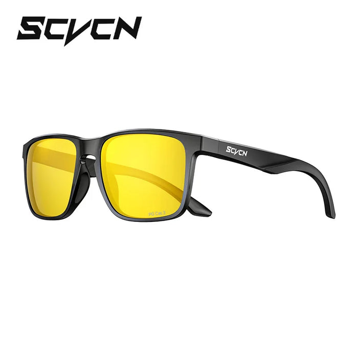SCVCN Fashion Polarized Sunglasses for Men Outdoor Fishing Glasses Sports Bike UV400 Protection Women Bicycle Hiking Eyewear