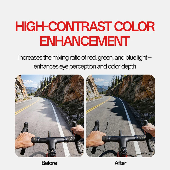 5PACK SCVCN Outdoor Photochromic Cycling Sunglasses MTB Bike Cycling Goggles Men Women Bicycle Sports Hiking Eyewear UV400 Pickleball