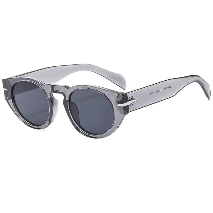 Fashion Round Sunglasses Women Classic Vintage Men Sun Glasses  Steampunk Shades UV400 Oval Female Oculus